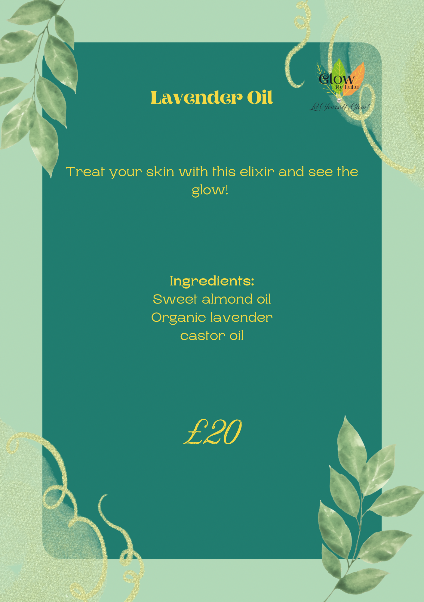 Lavender Face Oil
